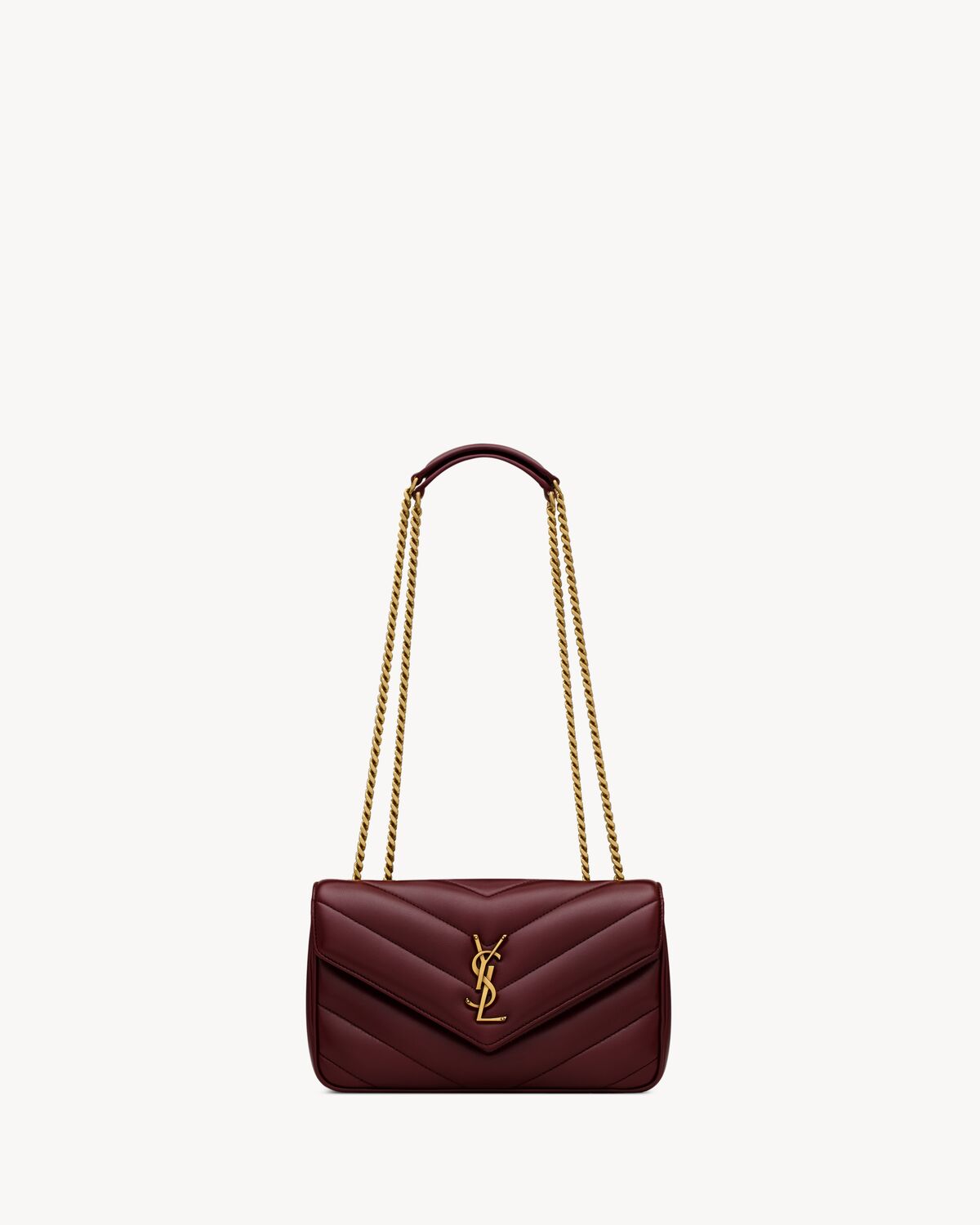 YSL LOULOU small in MATELASSÉ lambskin - Image 1